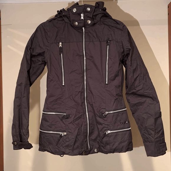 EUC Size Lrg Burton Womans Black Dry Ride Elevation Jacket - Picture 4 of 4